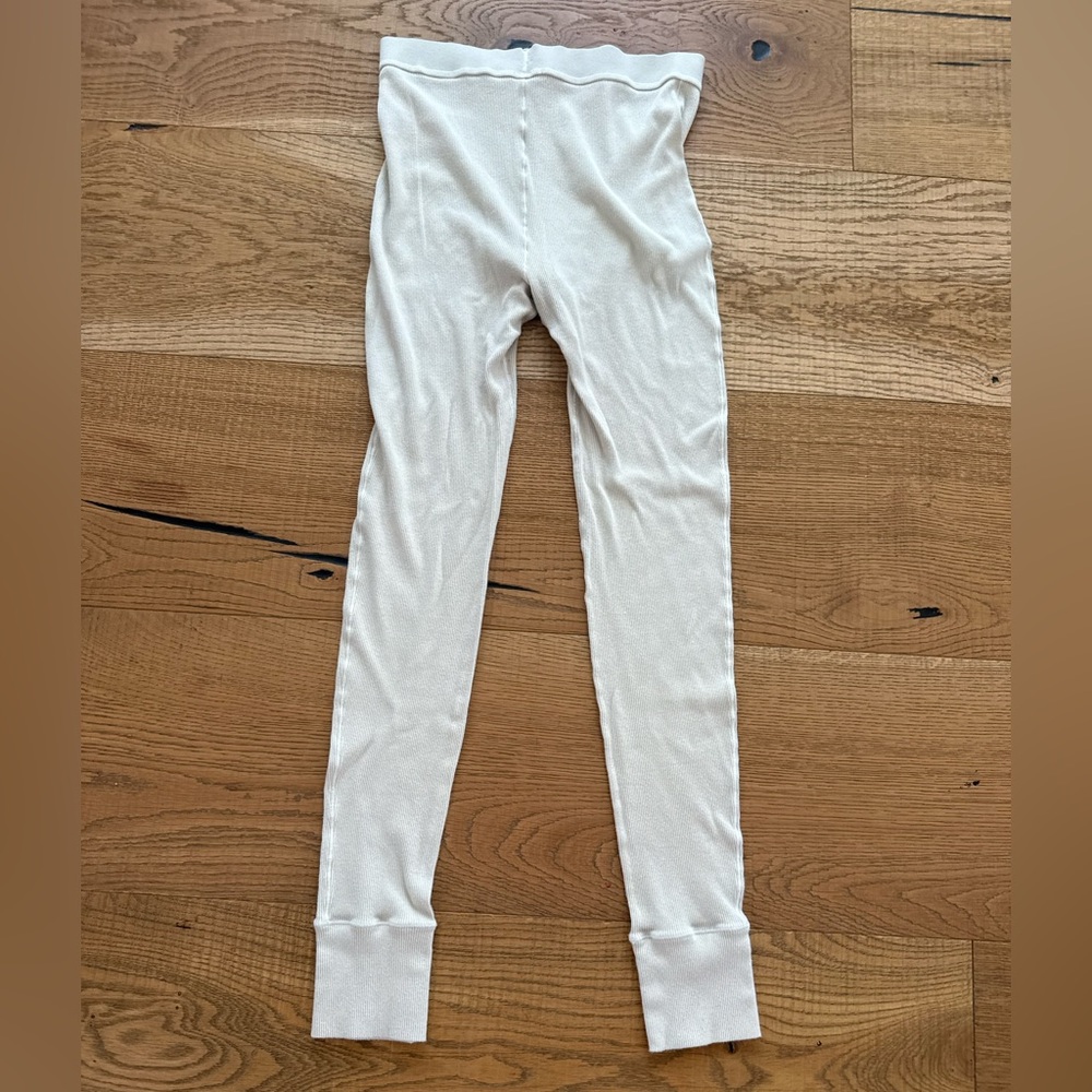 Skims Bone Ribbed Leggings Sz. M - Picture 6 of 7